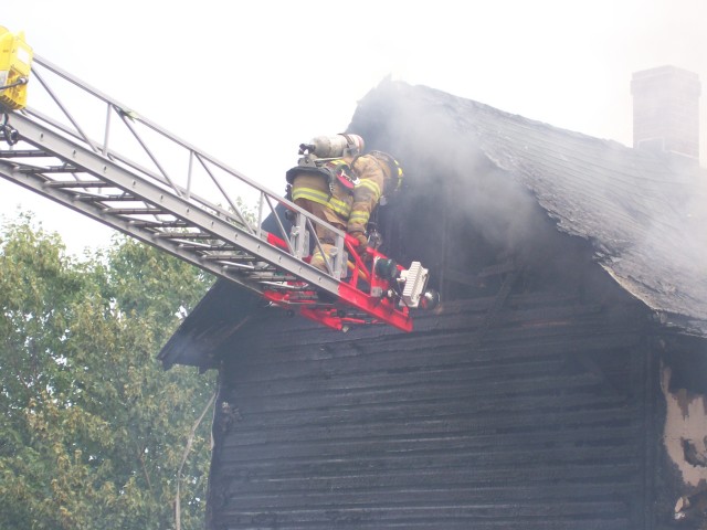 Local Alarm 2-15, house fire, fully involved, 07-03-2007